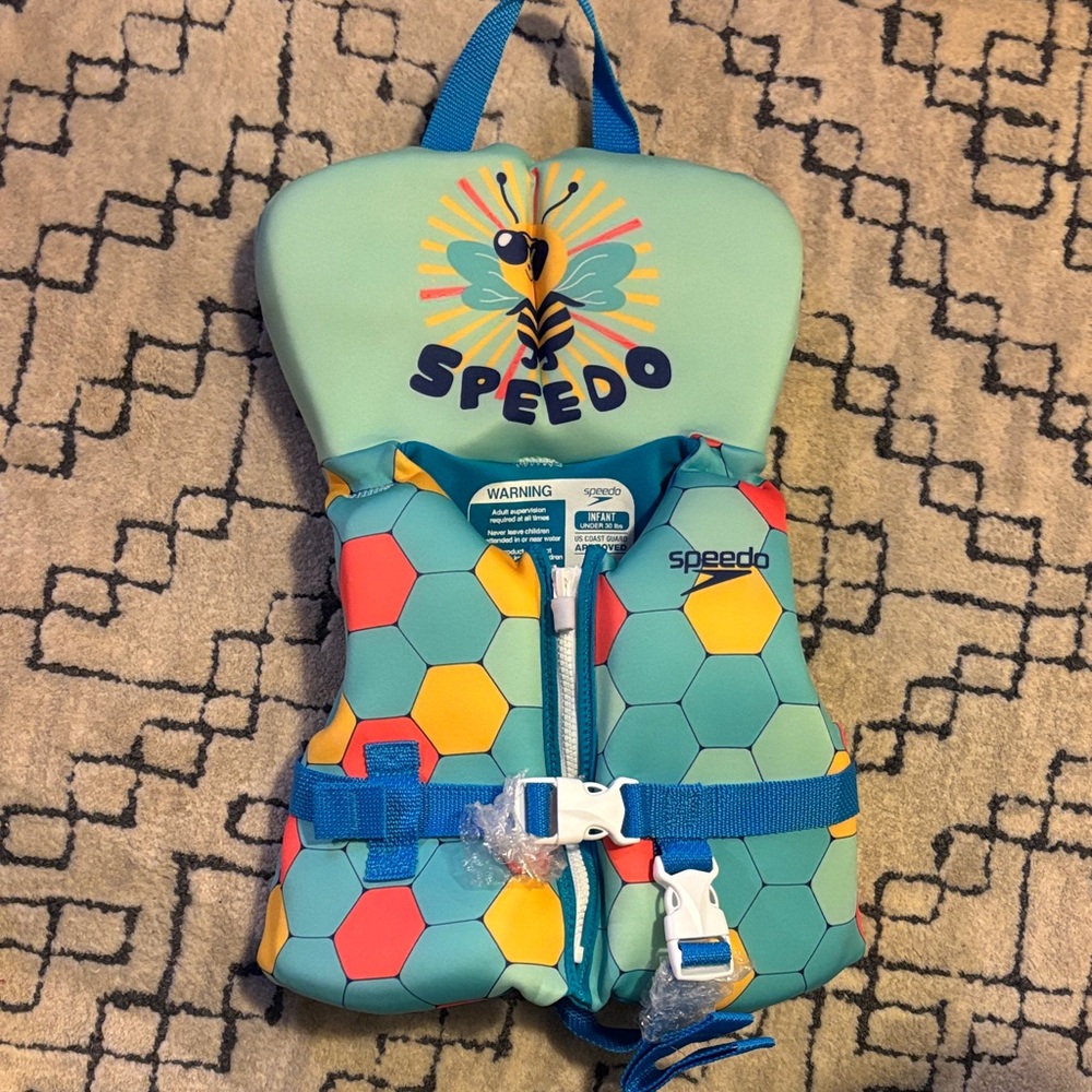 Speedo infant life vest PFD